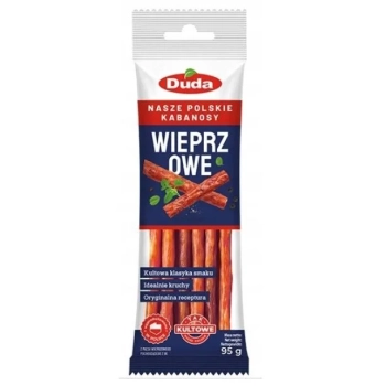 KABANOSY WIEPRZOWE DUDA 95g